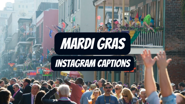 Instagram Captions for Mardi Gras